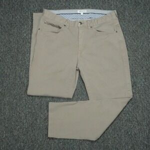 Peter Millar Pants Men 32x28 Khaki Tan Ultimate Sateen 5 Pocket Chino